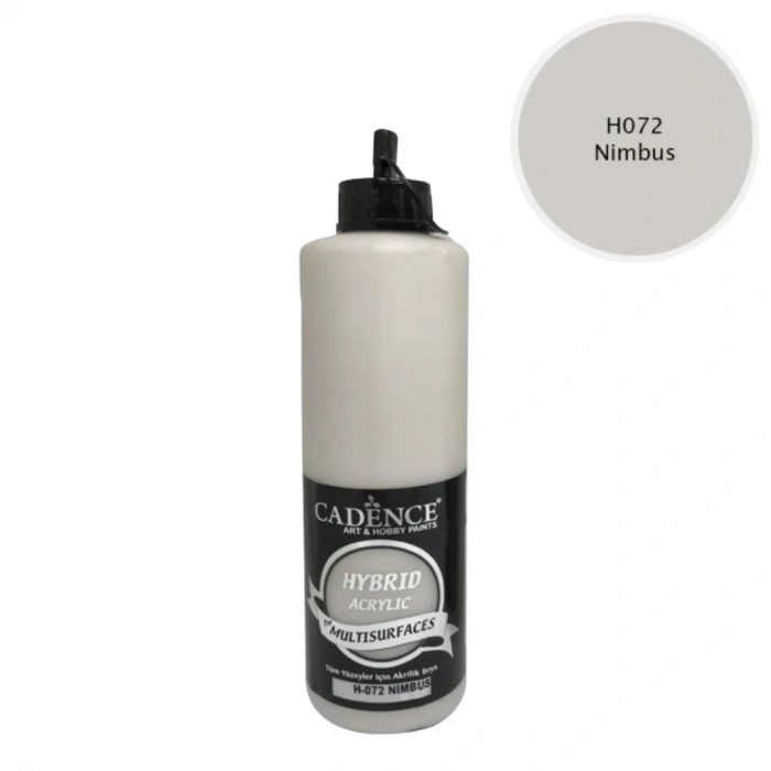 Cadence Akrilik Boya Hybrid Multisurface 500ml H072 Nimbus
