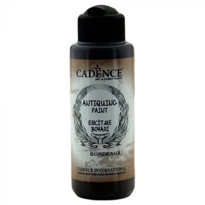 Cadence Antique Paint Eskitme Boyası 120ml 303 Bordo