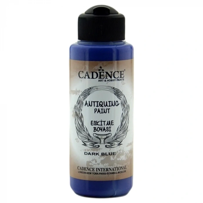 Cadence Antique Paint Eskitme Boyası 120ml 308 Lacivert