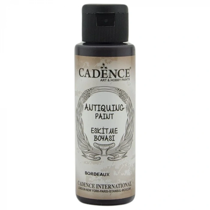 Cadence Antique Paint Eskitme Boyası 70ml 303 Bordo