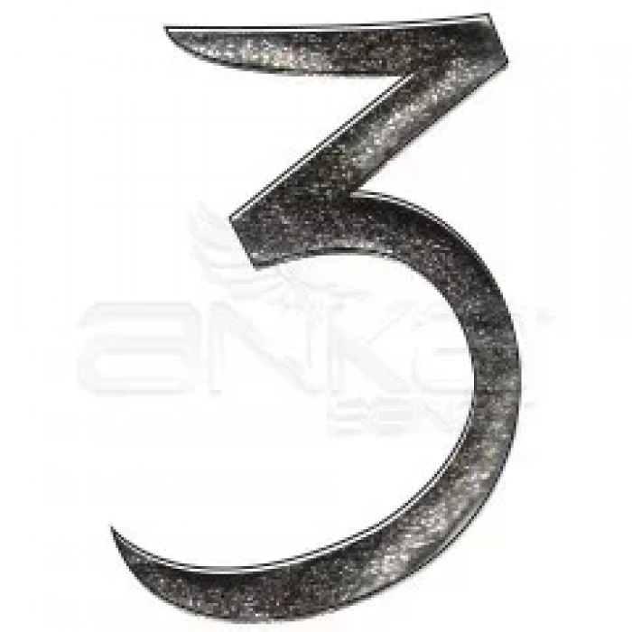 Cadence Dora 3d Boyutlu Boncuk Boya Antrasit 5138