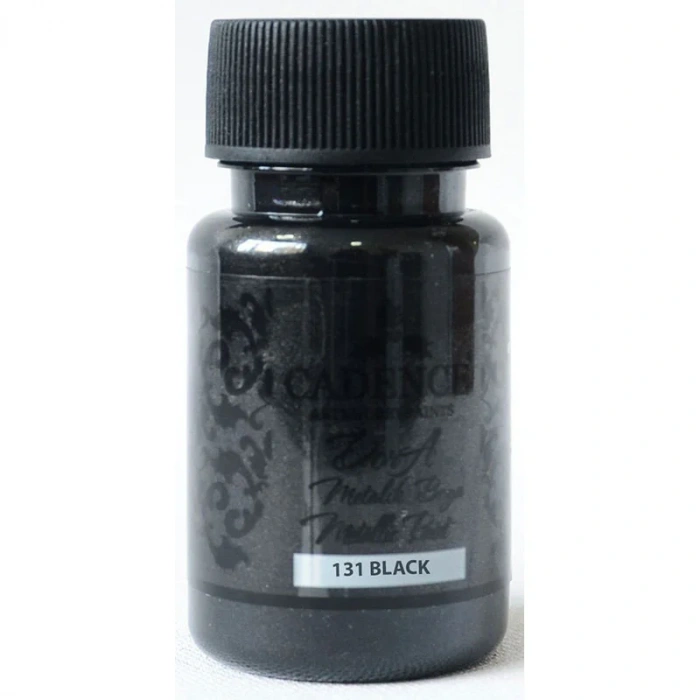 Cadence Dora Metalik Boya 50ml 131 Black