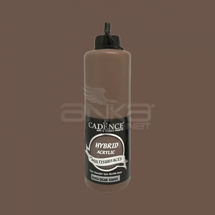 Cadence Hybrid Acrylic For Multisurfaces Tüm Yüzeyler İçin Akrilik Boya 500ml H-016 Sıcak Kahve