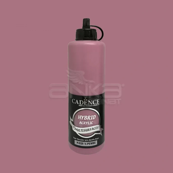 Cadence Hybrid Acrylic For Multisurfaces Tüm Yüzeyler İçin Akrilik Boya 500ml H028 V. Pembe