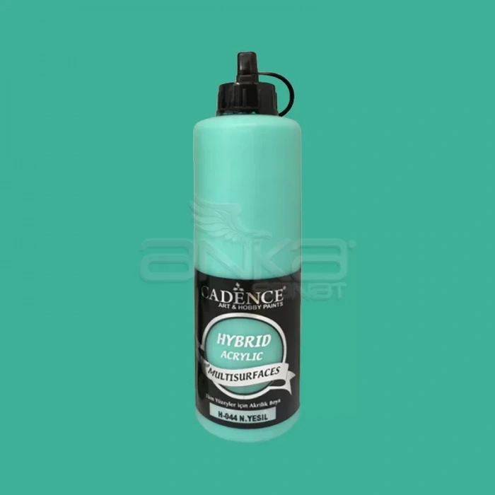 Cadence Hybrid Acrylic For Multisurfaces Tüm Yüzeyler İçin Akrilik Boya 500ml H044 N. Yeşil