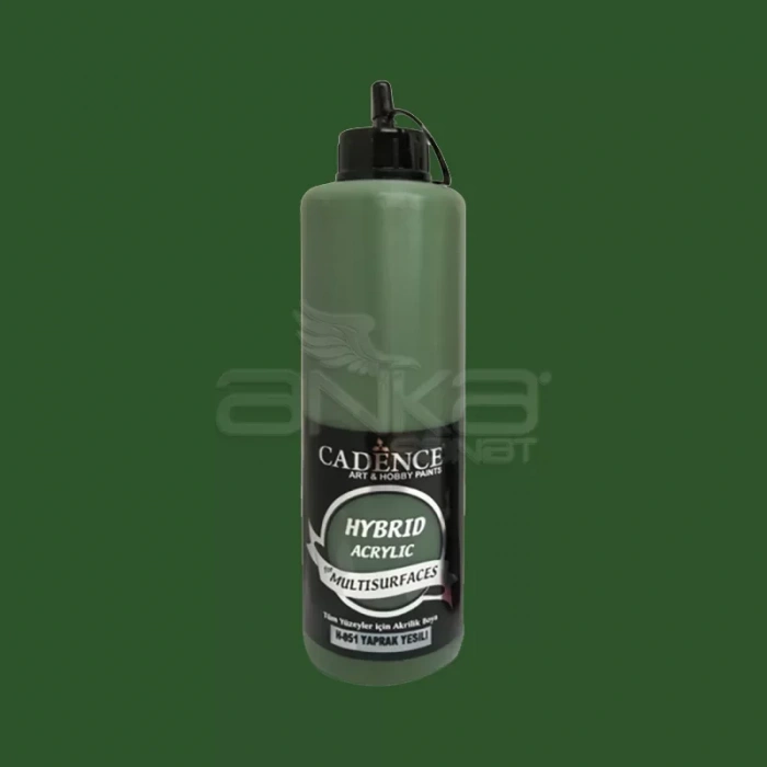 Cadence Hybrid Acrylic For Multisurfaces Tüm Yüzeyler İçin Akrilik Boya 500ml H051 Yaprak Yeşili