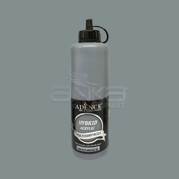 Cadence Hybrid Acrylic For Multisurfaces Tüm Yüzeyler İçin Akrilik Boya 500ml H058 Koyu Arduvaz Gri