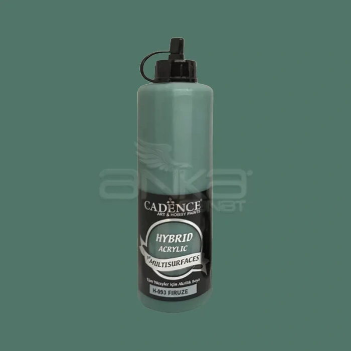 Cadence Hybrid Acrylic For Multisurfaces Tüm Yüzeyler İçin Akrilik Boya 500ml H093 Firuze