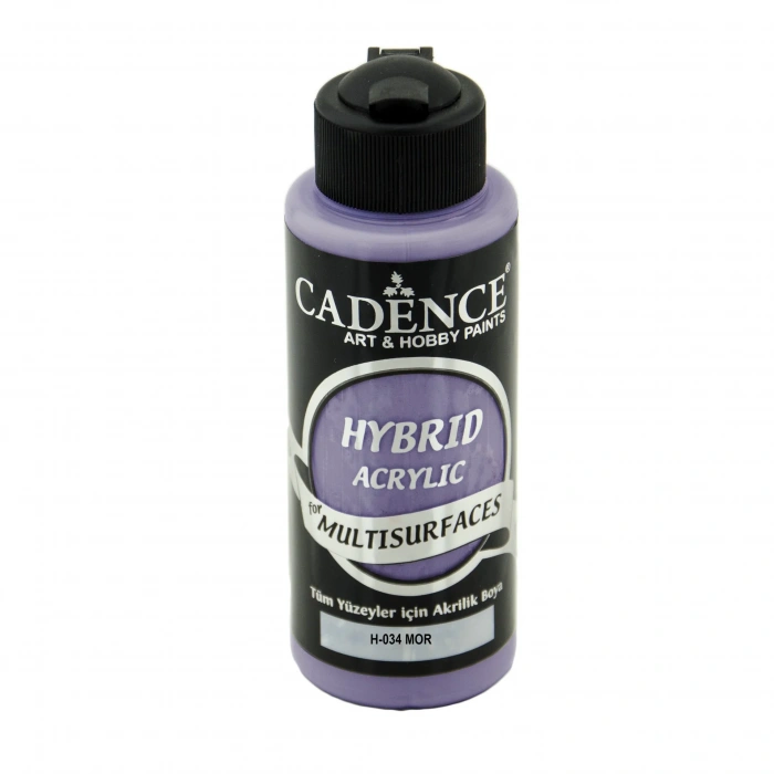 Cadence Hybrid Multisurface Akrilik Boya 120ml H-034 Mor