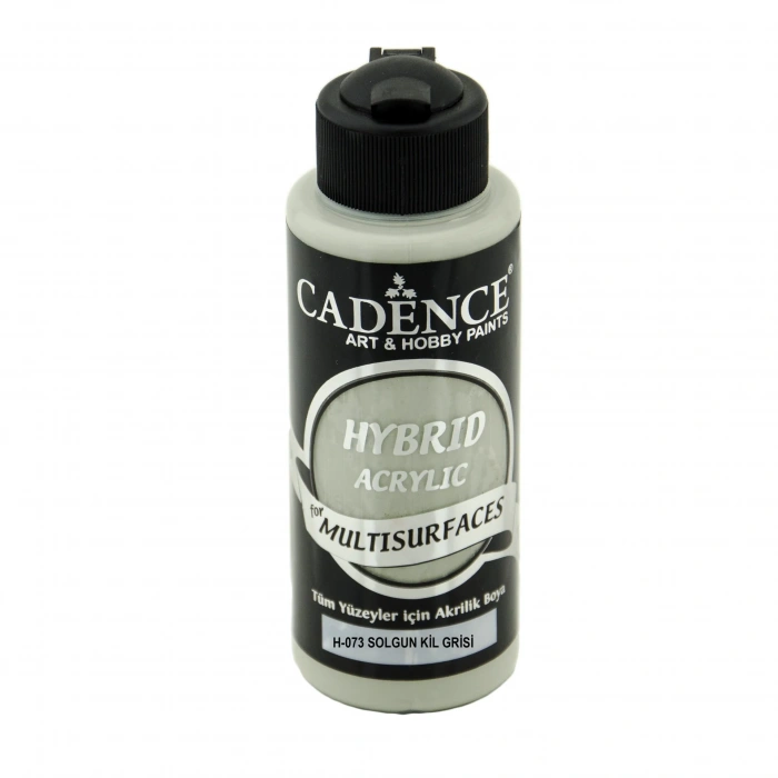 Cadence Hybrid Multisurface Akrilik Boya 120ml H-073 Solgun Kil Grisi