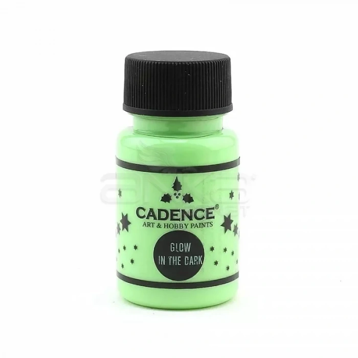 Cadence Karanlıkta Parlayan Boya Glow in The Dark 50ml Koyu Yeşil