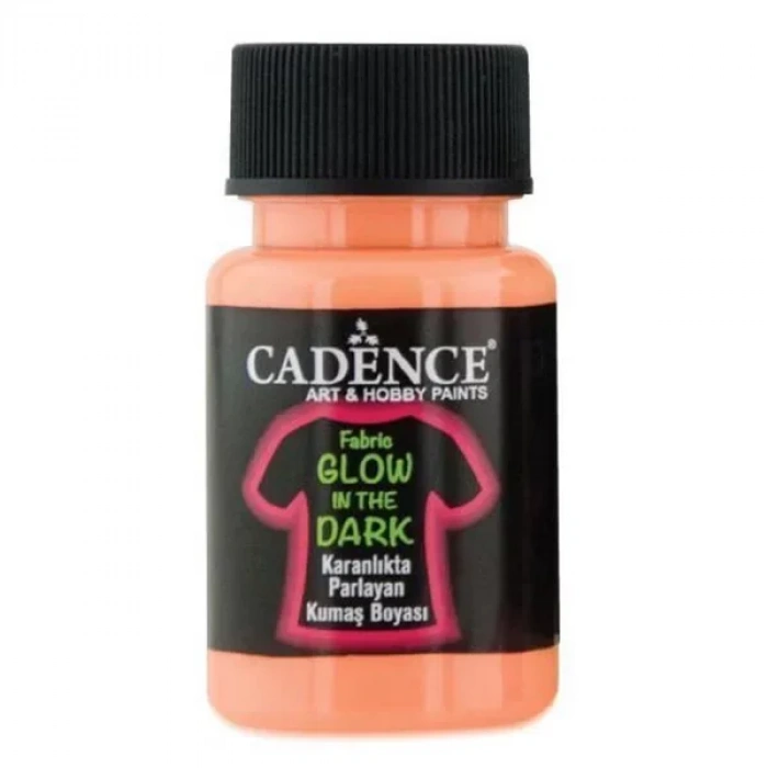 Cadence Karanlıkta Parlayan Boya Glow İn The Dark 50ml Turuncu