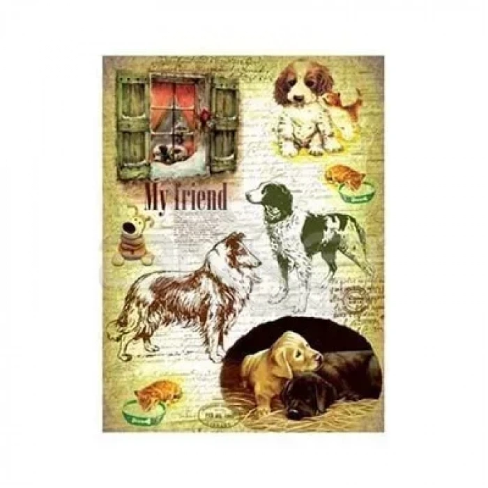 Cadence Pirinç Dekopaj Kağıdı Model 037 29x42cm