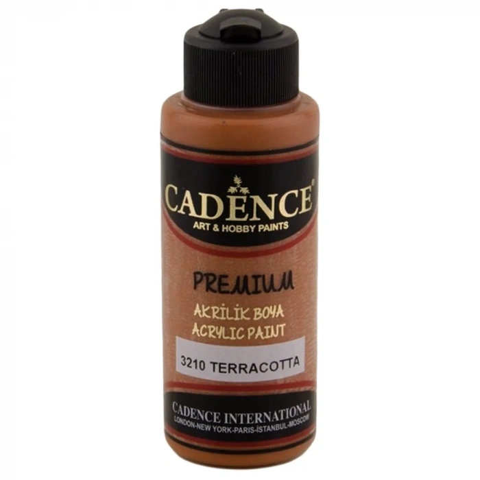 Cadence Premium Akrilik Boya 120ml 3210 Terracota