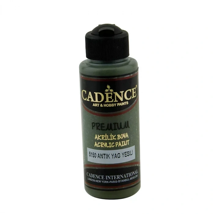 Cadence Premium Akrilik Boya 120ml 5150 Antik Yağ Y.