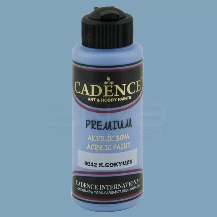 Cadence Premium Akrilik Boya 120ml 8042 K. Gökyüzü