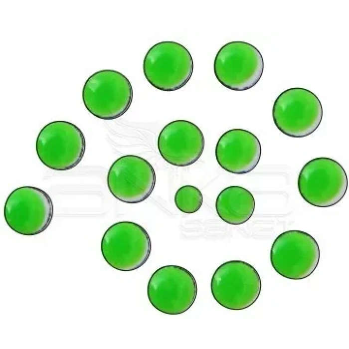 Cadence Renkli İnciler Boyutlu Boya 575 Fosforlu Yeşil 25ml