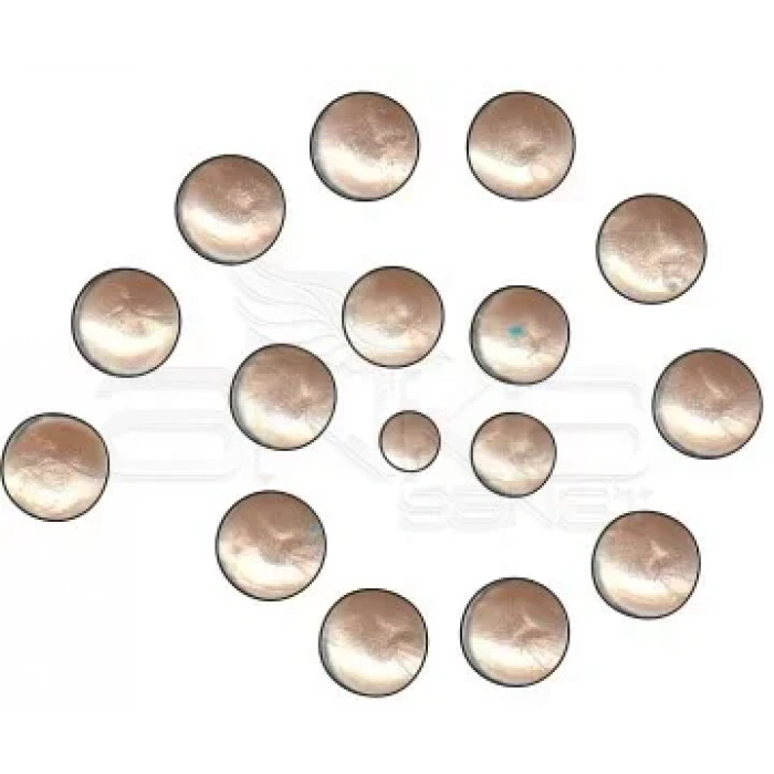 Cadence Renkli İnciler Boyutlu Boya 584 Metalik Şampanya 25ml