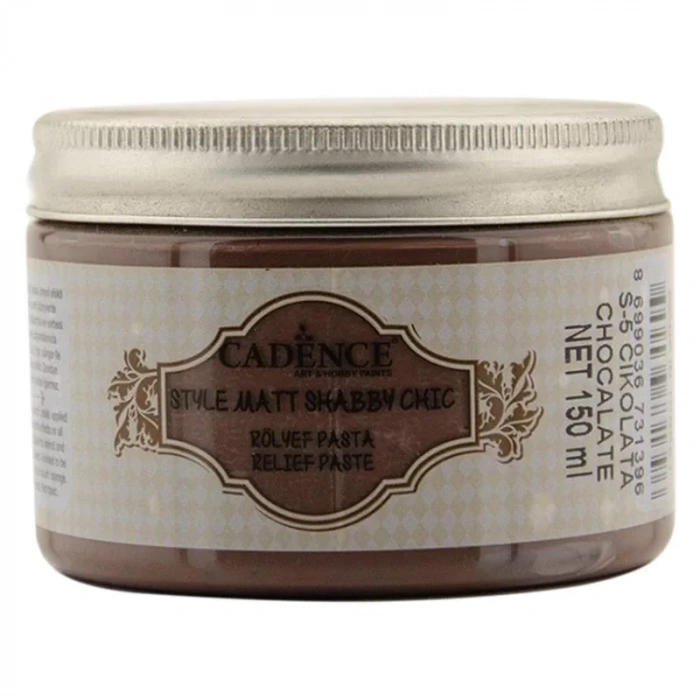 Cadence Shabby Chic Rölyef Pasta 150ml Sr05 Çikolata-chocolate