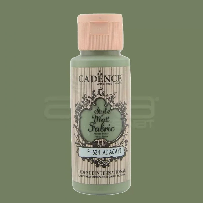 Cadence Style Matt Fabric Kumaş Boyası 59ml F624 Adaçayı-Sage