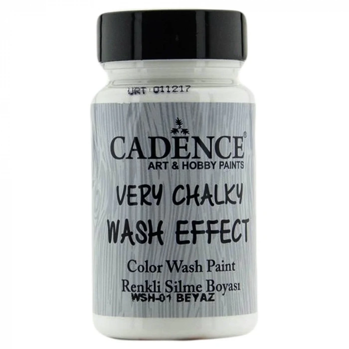 Cadence Very Chalky Wash Effect Slime Boyası 90ml 1 Beyaz