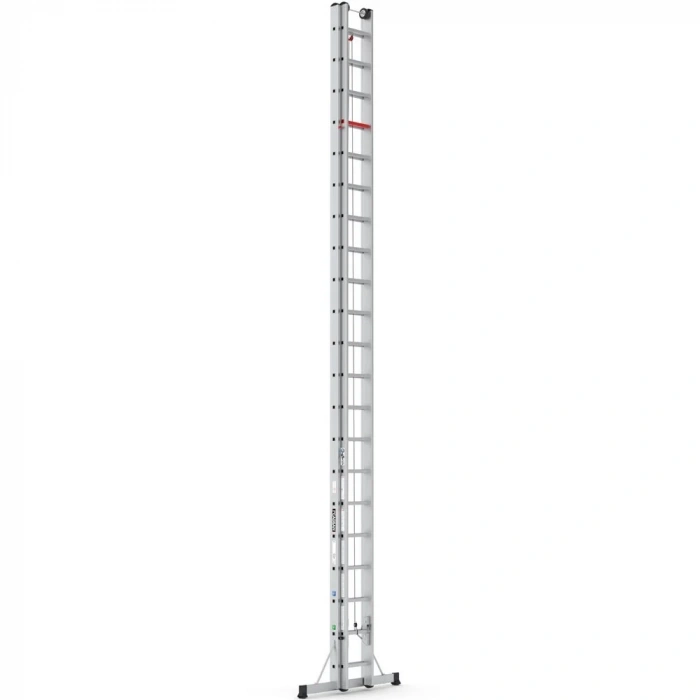 Çağsan İpli ve Makaralı Alüminyum Merdiven 2x21 Basamaklı - M10012