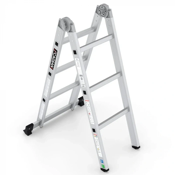 Çağsan Katlanır Alüminyum Merdiven 2x3 Basamaklı - K2