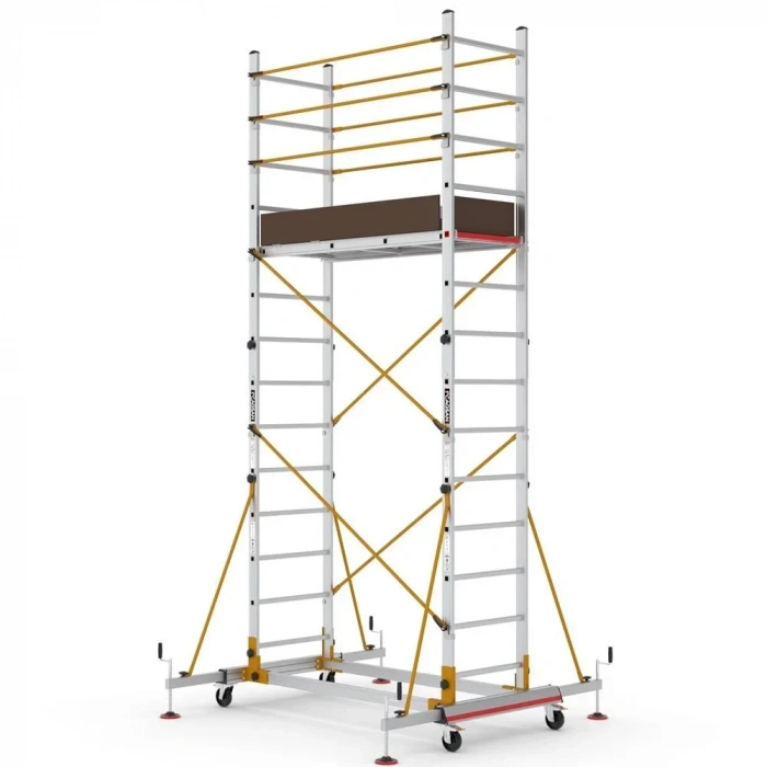 Çağsan Modüler Alüminyum İskele 2x7 Basamaklı - SM460