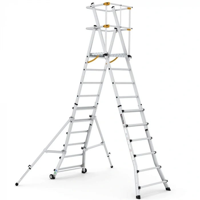 Çağsan TelePro Teleskopik Çalışma Platformu 6+1 Basamaklı - TP250