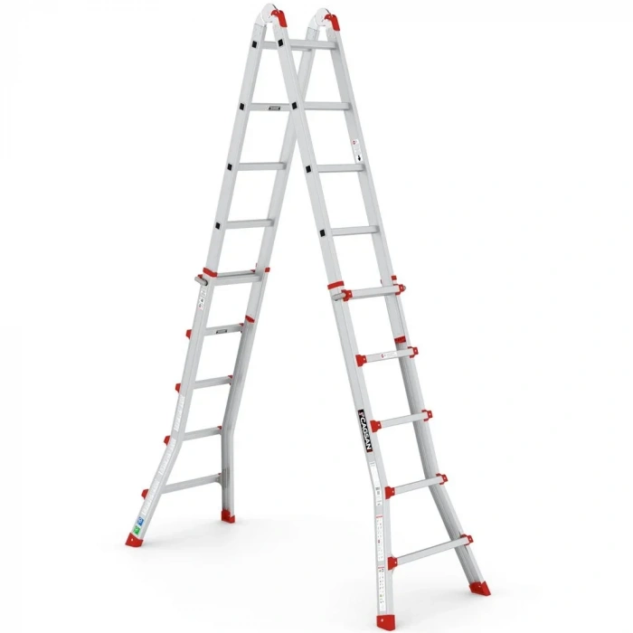 Çağsan Toros Çok Amaçlı Katlanır Alüminyum Merdiven 5 Basamaklı - CK530T