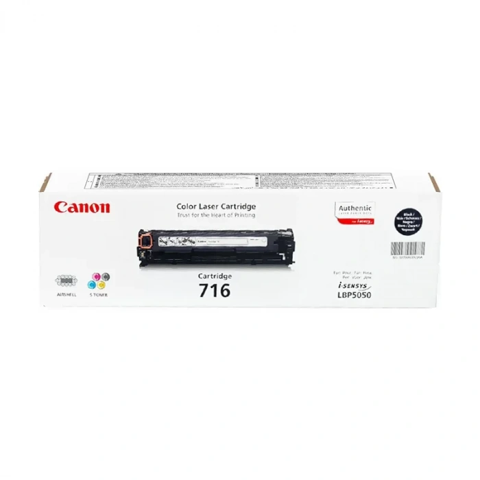 CANON CRG-716 SİYAH TONER 2200 SAYFA (LBP 5050 MF 8030 MF 8050 MF 8080)