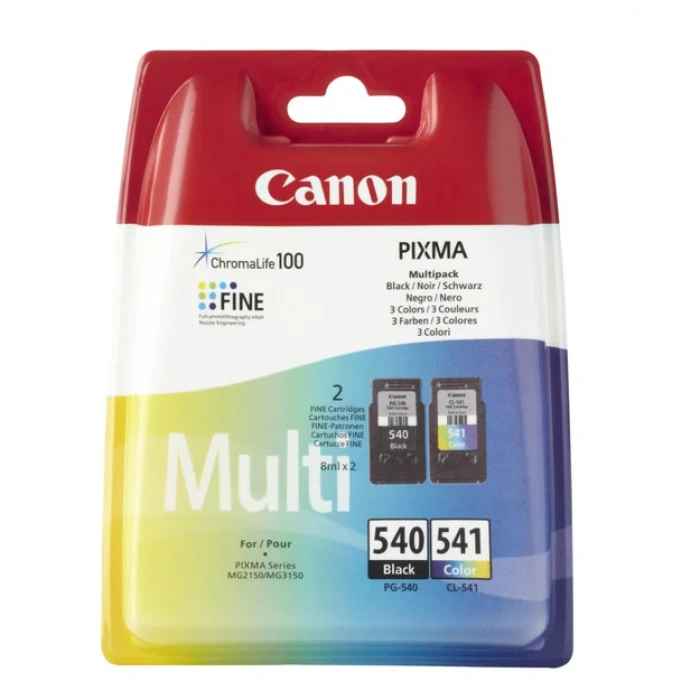 CANON PG-540/CL-541 RENKLİ KARTUŞ 2Lİ PAKET ORİJİNAL