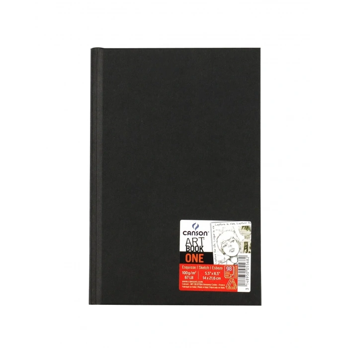 Canson Art Book One Eskiz Defter Sert Kapak 14x21.6cm 100gr 98 Yaprak