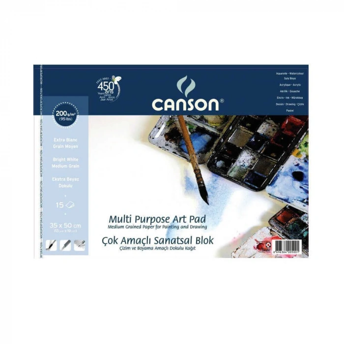 Canson Resim Defteri 35x50 cm 15 Yaprak