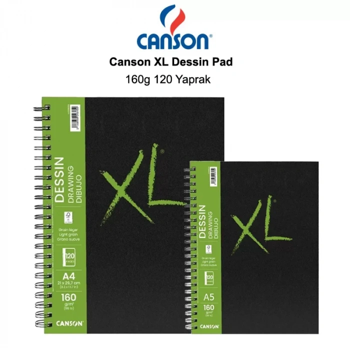 Canson Xl Dessin Pad 160g 120 Yaprak