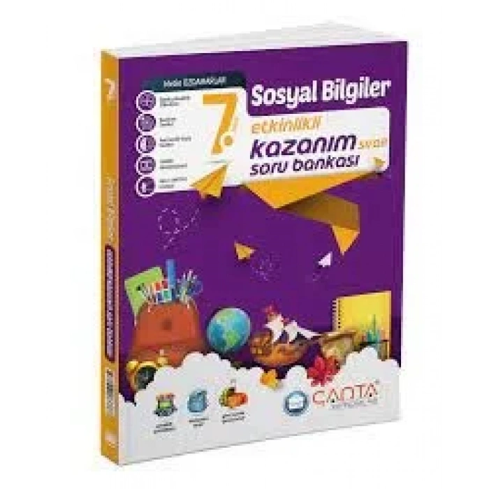 Çanta 7. Sınıf Kazanım Sosyal Bilgiler Soru Bankası