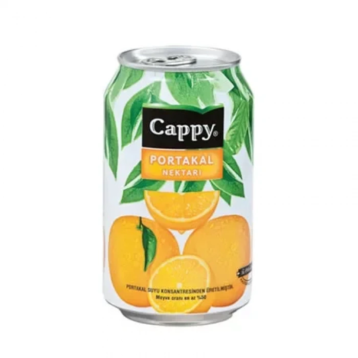 Cappy Portakal Nektarı Kutu Meyve Suyu 330ml (12 Li Koli)