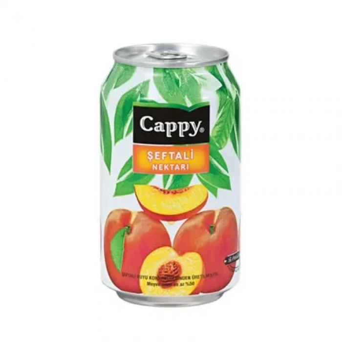 Cappy Şeftali Nektarı Kutu Meyve Suyu 330ml (12 Li Koli)