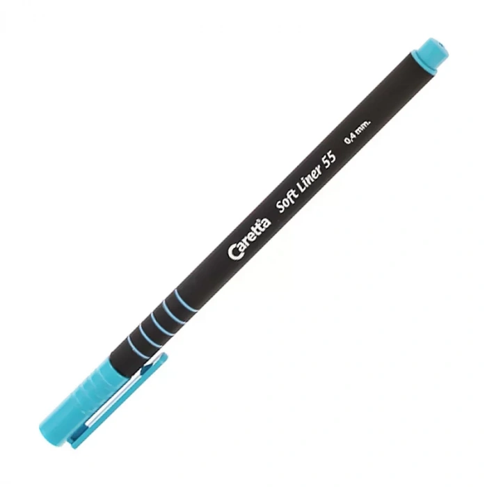 Caretta 55-20 Soft Liner Keçeli Kalem 0.4 Açık Mavi