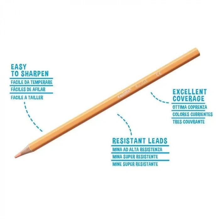 CARİOCA 43034 PASTEL RENKLER KURU BOYA KALEMİ 12 RENK