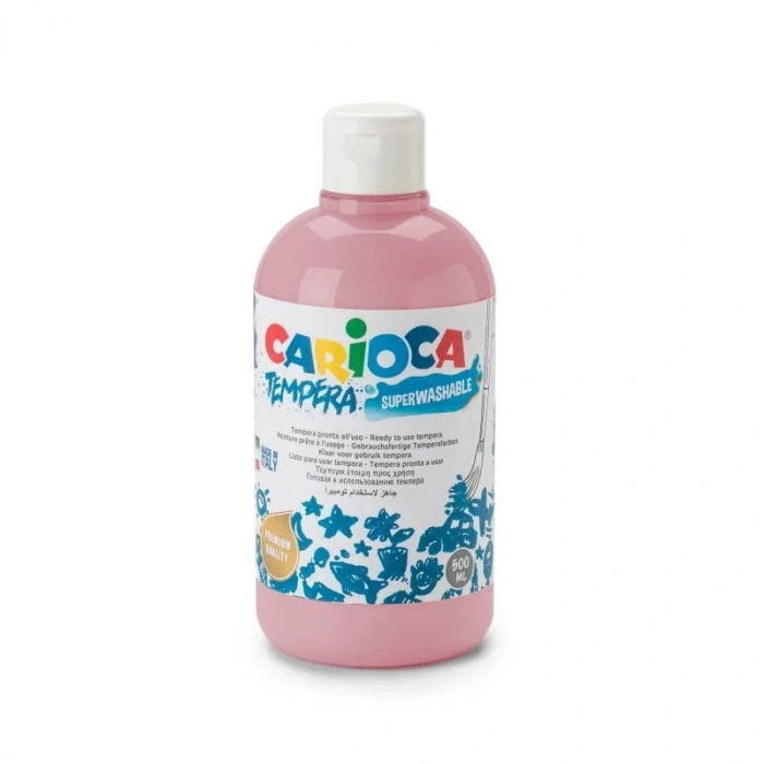 Carioca Tempera Yıkanabilir Poster Boya 500 ml. PEMBE