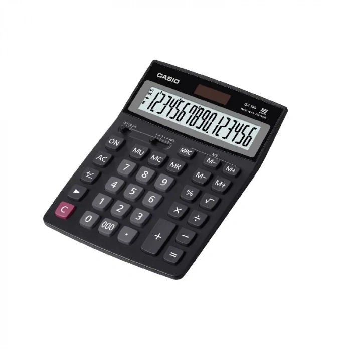 CASIO GX-16 S MASA ÜSTÜ HESAP MAKİNASI 16 HANE