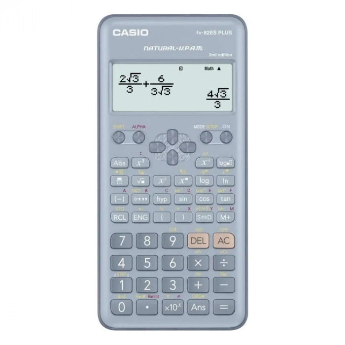 Casio Hesap Makinası Bilimsel Fonksiyonlu FX-82ES Plus 2nd Edition Mavi