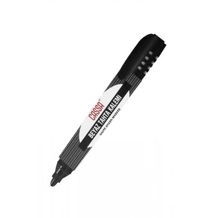 Cassa 9900 Beyaz Tahta Kalemi Yuvarlak Uç Siyah