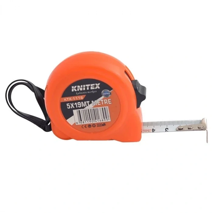 Çelik Şerit Metre 5mt x 19mm KTX-1116