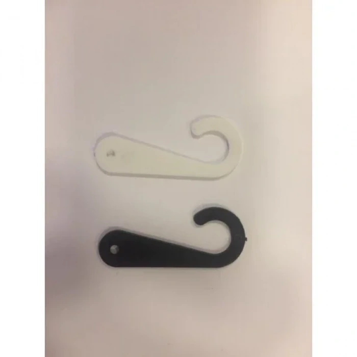 Çengelli İğne Plastik 1000lik Siyah