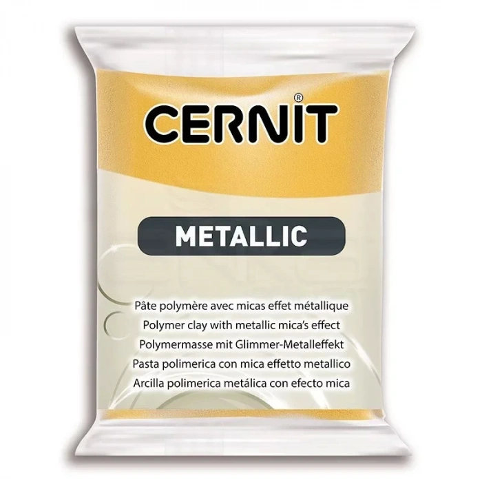 Cernit Metallic Polimer Kil 56g 050 Gold