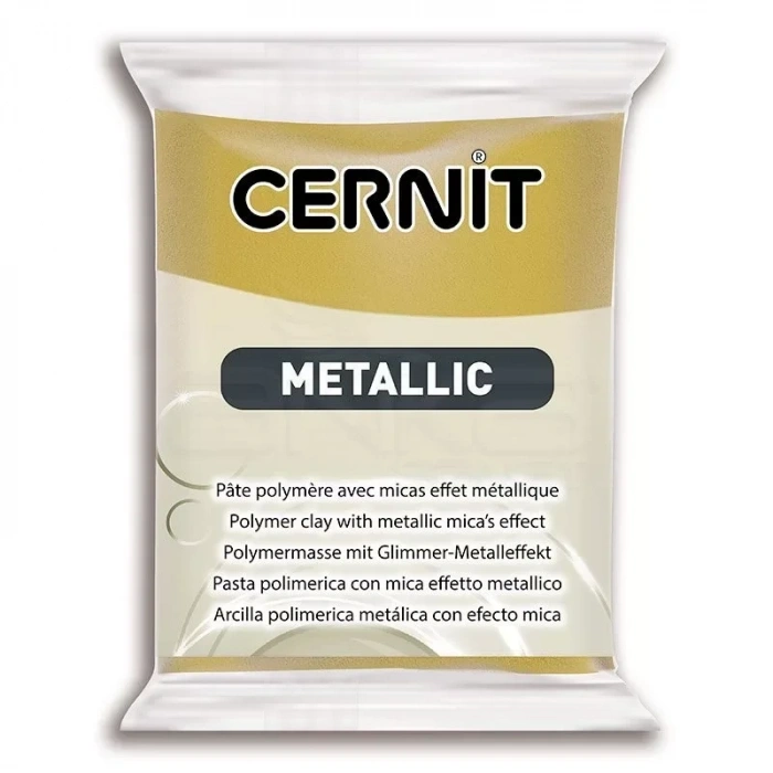 Cernit Metallic Polimer Kil 56g 053 Rich Gold