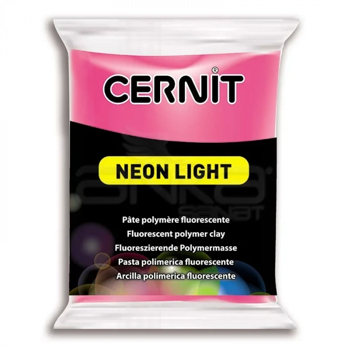 Cernit Neon Light (Fosforlu) Polimer Kil 56g 922 Fuschia