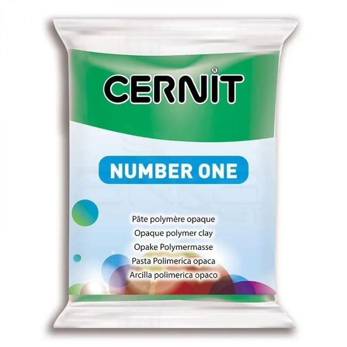 Cernit Number One Polimer Kil 56g 600 Green